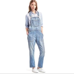 GAP Slouchy Crop Overalls Small